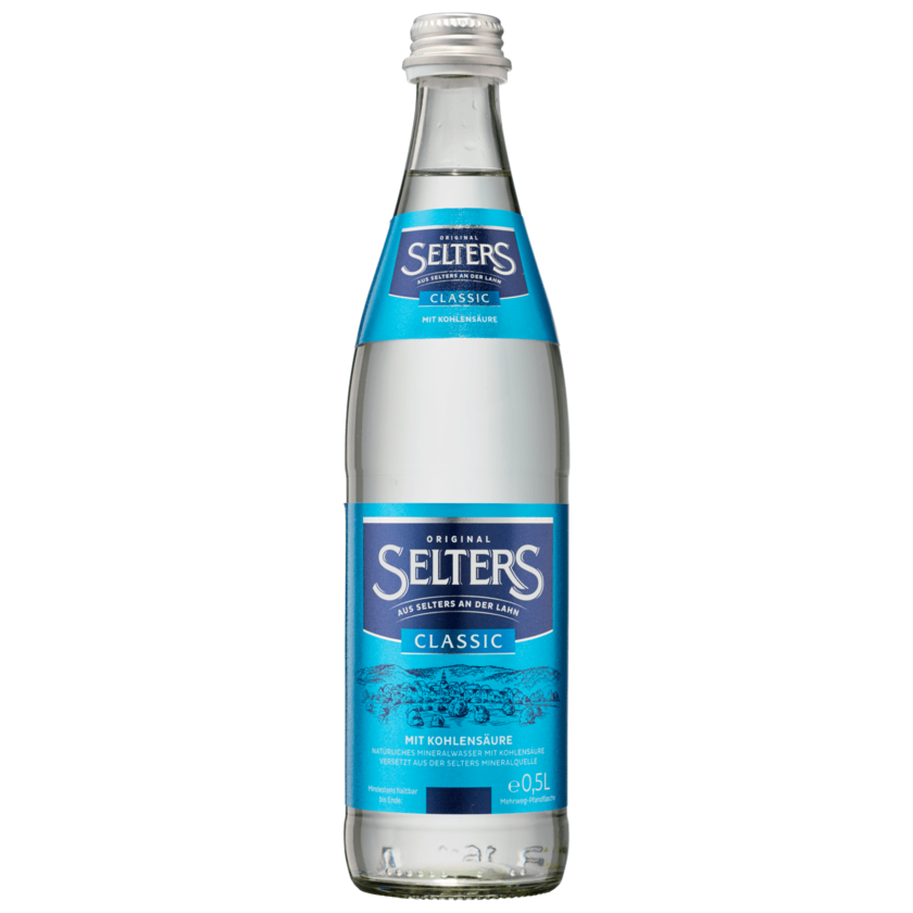 Selters Mineralwasser Classic 0,5l